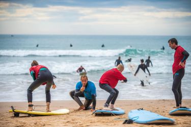 kids surf lesson Lagos