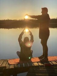 Mazury zachod slonca